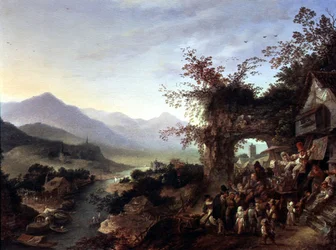 A Mountainous Landscape
